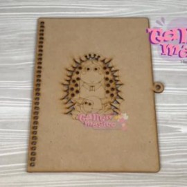 LIBRETA VIRGENCITA DISTROYER ESTRELLAS CALADAS