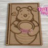 LIBRETA WINNIE POOH TARRO DE MIEL