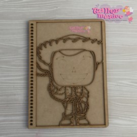 LIBRETA WOODY FUNKO