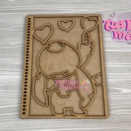 LIBRETA STITCH COLORING