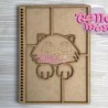LIBRETA GATO ASOMADO